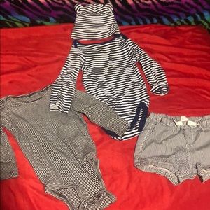 12 months striped bundle